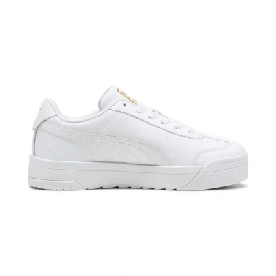 Abbildung von Puma ROMA Feminine Sneaker low, Damen, Größe: 41, White Leder und lederimitat