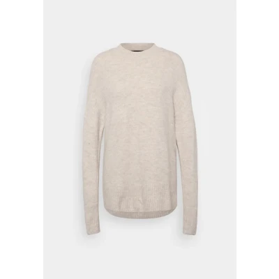 Abbildung von Vero Moda Tall Vmlefile Oversize BOXY Strickpullover, Damen, Größe: XS, Birch