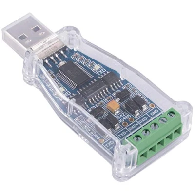 Abbildung von Usangreen USB auf RS485 RS422 Serieller Adapter, FTDI Chip, 6 poligen Terminalblock Konverter, unterstützt Win XP 7 8 Win10 Mac Android