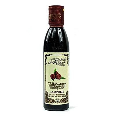 Abbildung von Giuseppe Giusti 3er Pack Aceto Balsamico di Modena IGP &quot;Lampone&quot; (Himbeere) in 250 ml Flasche Traditionell italienische Balsamessig