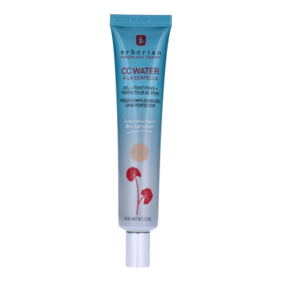 Abbildung von Erborian CC Water mit Centella Asiatica Leichte Creme Hyaluronsäure Die Feuchtigkeitsspendende Koreanische Gesichtspflege gleicht Hautunebenheiten aus für helle Haut: Hell 40 ml