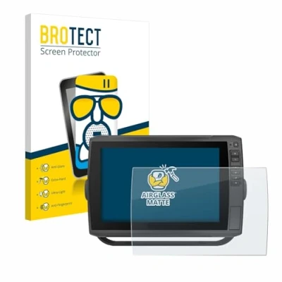 Abbildung von BROTECT Entspiegelungs Schutzglas für Garmin ECHOMAP Ultra 102sv Schutz Folie Panzerfolie Glas Matt [Extrem Kratzfest 9H, Anti Reflex]