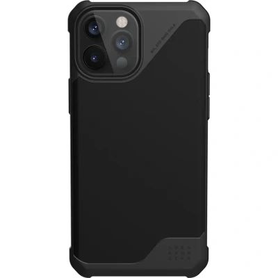 Abbildung von Apple iPhone 12 Pro Max Hülle Silikon UAG Backcover/Soft Case Handyhülle Schwarz Shockproof/Stoßfest Kein Design