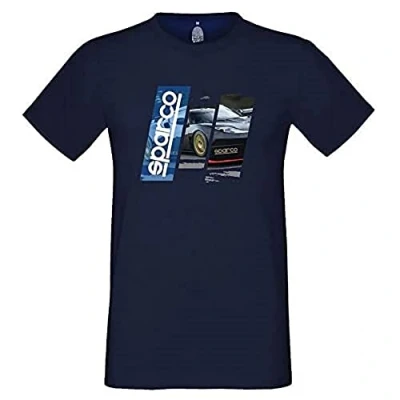 Abbildung von Sparco 01215BM4XL Verfolgen Shirt Größe Marine Blau Xl