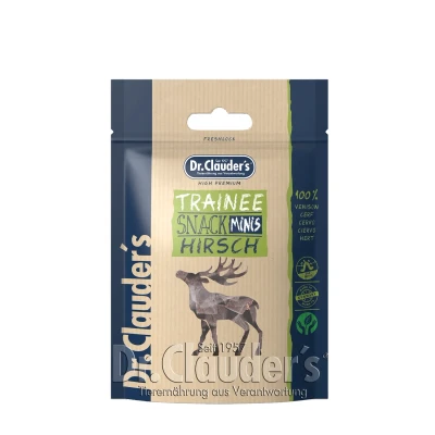 Abbildung von Dr.Clauder ́s Trainee Snack Minis Hirsch 50g