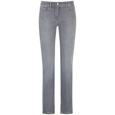 Abbildung von Gerry Weber Jeans Slim Fit, Damen, Größe: 42, Grey denim mit use