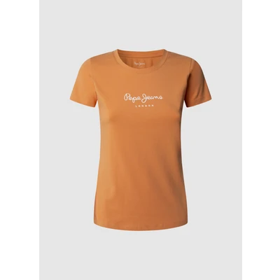 Abbildung von Pepe Jeans T Shirt NEW VIRGINIA mit Logo Print