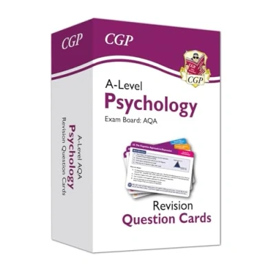Abbildung von New A Level Psychology AQA Revision Question Cards (CGP Psychology)