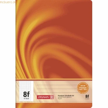 Abbildung von Brunnen 104470802 Schulheft A4 Vivendi (16 Blatt, rautiert, mit Rand, Lineatur 8f)