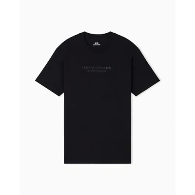 Abbildung von Armani Exchange Tshirt print, Herren, Größe: Large, Black