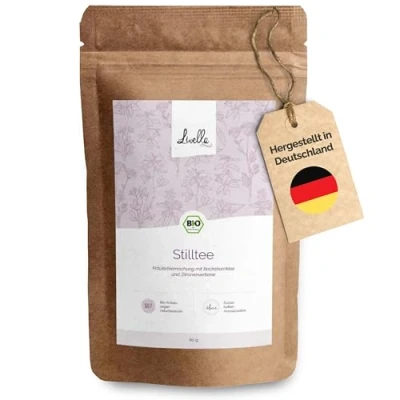 Abbildung von Livella Bio Kräuter Stilltee Naturbelassen 80g loser Kräutertee mit Bockshornkleesamen und Zitronenverbene 100% Bockshornklee Tee