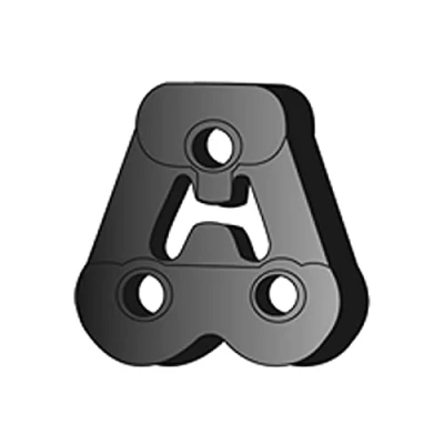 Abbildung von FA1 743 924 Halter, Abgasanlage MITSUBISHI: Outlander I SUV, COLT 6, Lancer 8 Schrägheck, SMART: Forfour