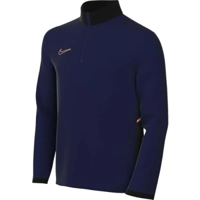Abbildung von Nike Performance Unisex Langarmshirt für Kinder, Größe: 158 170, Blue void/black/orange pulse