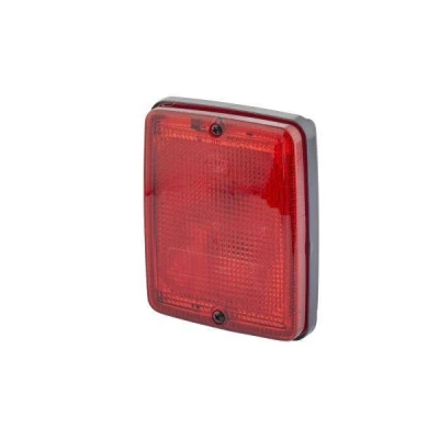 Abbildung von HELLA 2NE 003 236 001 Nebelschlussleuchte Halogen links, rechts schwarz Rot mit Lampenträger ohne Glühlampen