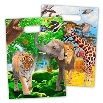 Abbildung von Party Bag Safari 8 Stück