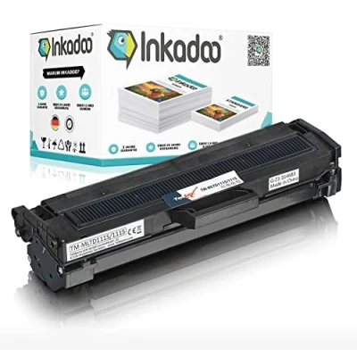 Abbildung von Inkadoo Kompatibel Toner für Samsung MLT D111S/ELS Xpress M2020, M2020W, M2021, M2021W, M2022, M2022W, M2026, M2026W, M2070, M2070F, M2070FW, M2070 Series, M2070W, M2071FH, M2071FW