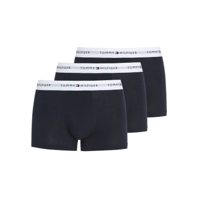 Abbildung von Tommy Hilfiger Trunk Signature 3 PACK Panties, Herren, Größe: Small, Desert sky