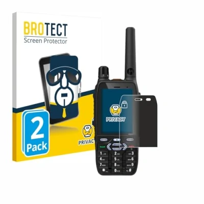 Abbildung von BROTECT (2 Stück Anti Spy Blickschutzfolie für Motorola MXP600 Privacy Screen Protector [Displayschutz Folie, Sichtschutz, Blaulichtfilter]