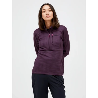 Abbildung von Peak Performance Women Trail Grid Fleece Half Zip Mystic Purple Größe Xl