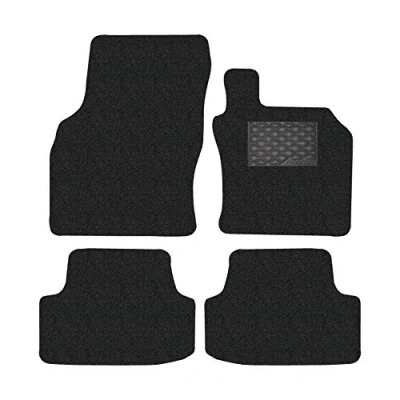 Abbildung von Nicoman 8 MM C1008 VW Golf MK7 BK FU 20132019 Schrägheck/Kombi Spaghetti Allwetter Maßgeschneiderte Automatten Passform 4 teilig schwarz