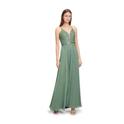 Abbildung von Vera Mont Damen Abendkleid mit Stickerei 42, Light Aventurine
