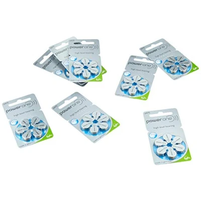 Abbildung von 60 Stück Varta PowerOne P 675 Hörgerätebatterie PR44 650 mAh 1,4 V