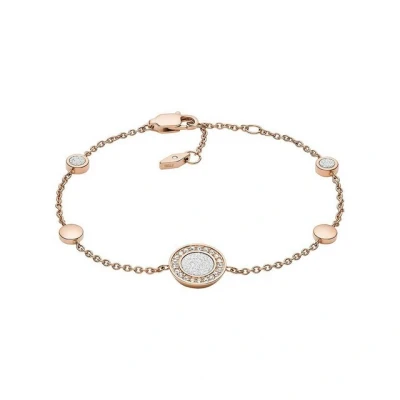 Abbildung von Fossil Classics Armband Rose goldcoloured, Damen, Größe: One Size, gold coloured