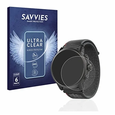 Abbildung von Savvies 6 Stück Schutzfolie für Coros Apex 2 Displayschutz Folie Ultra Transparent