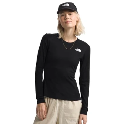 Abbildung von The North Face Airlight HIKE Langarmshirt, Damen, Größe: XS, Black
