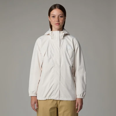 Abbildung von The North Face Antora RAIN Jacket Regenjacke / wasserabweisende Jacke, Damen, Größe: XS, White dune