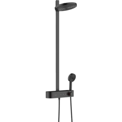 Abbildung von hansgrohe Duschsystem, (Komplett Set), 26cm, wassersparend mit ShowerTablet Select 400
