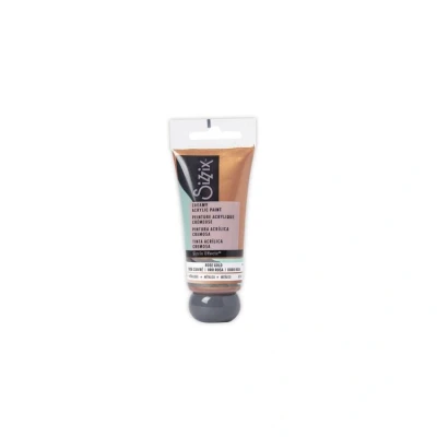 Abbildung von Sizzix Effectz Creamy Metallic Acrylfarbe Roségold 60ml