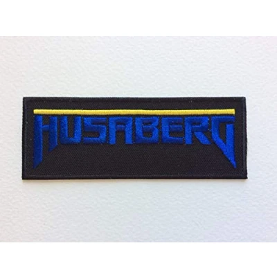 Abbildung von Aufnaher Toppa Blue Hawaii Aufnäher Patch HUSABERG 10 x 3,5 cm