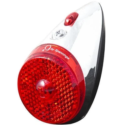Abbildung von Rücklicht Spanninga Retro Nr.9 XDS Dynamo Chrom/schwarz