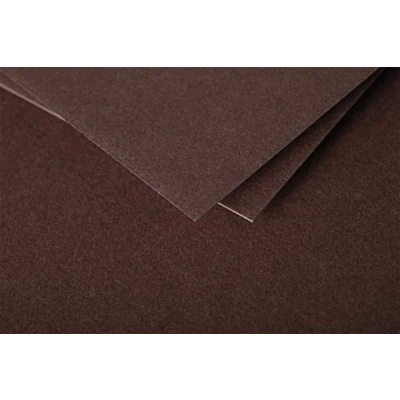 Abbildung von Clairefontaine 5236C Packung mit 20 Umschläge Pollen, Format C6, 114 x 162mm, 120g, ideal für Ihre Einladungen und Korrepondenz, Schokoladenbraun, 1 Pack