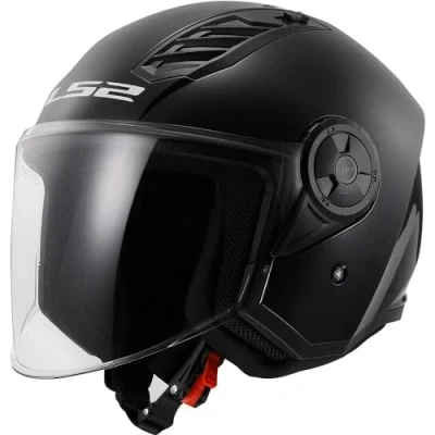 Abbildung von LS2, Jet Motorradhelm AIRFLOW SOLID Gloss Black, XS
