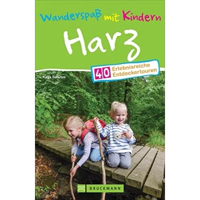Abbildung von Bruckmann Wanderführer: Wanderspaß mit Kindern Harz. 40 erlebnisreiche Entdeckertouren für die ganze Familie. NEU 2021.
