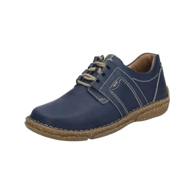 Abbildung von Josef Seibel Oceankombi Sportlicher Schnürer, Damen, Größe: 35, Ocean/kombi Leder
