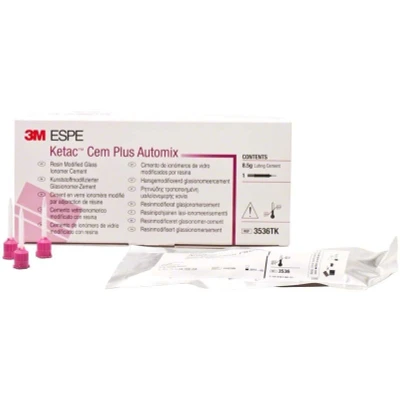 Abbildung von Ketac Cem Plus Automix Trial Kit 1 Spritze 8,5g, 12 Mischkanülen
