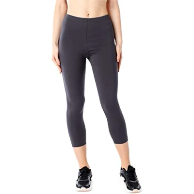 Abbildung von Bellivalini YOGA BLV Leggings Hosen Mediummelange, Damen, Größe: 3XL, Mediummelange