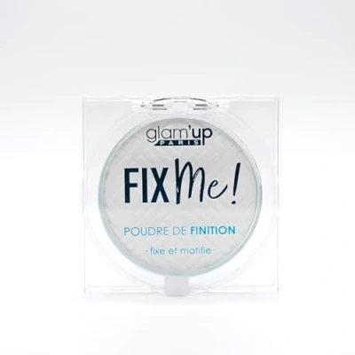 Abbildung von Glam&#039;Up Paris Fixierendes und mattierendes Puder Finishing leichte seidige Textur lang anhaltend für alle Hauttypen unsichtbares Finish