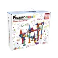 Abbildung von PicassoTiles Kugelbahn Magnetischer Bausatz 150 Teile
