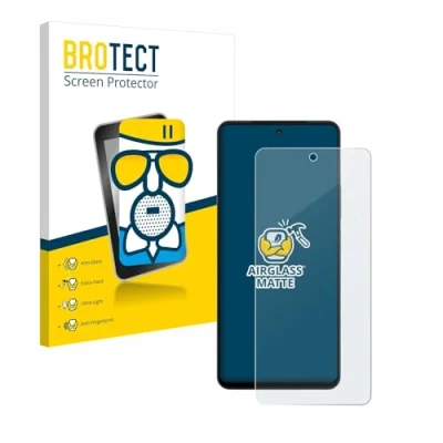 Abbildung von BROTECT Entspiegelungs Schutzglas für Vivo iQOO Z9 Turbo Schutz Folie Panzerfolie Glas Matt [Extrem Kratzfest 9H, Anti Reflex, Fingerprint]