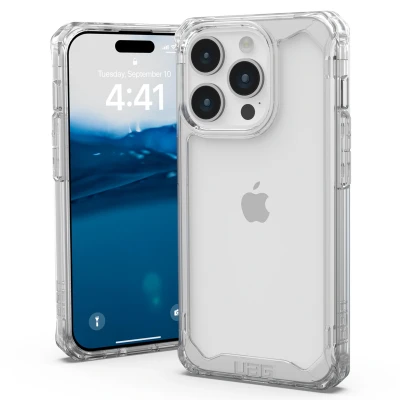 Abbildung von Apple iPhone 15 Pro Hülle Kunststoff UAG Hard Case/Backcover Handyhülle Transparent Shockproof/Stoßfest