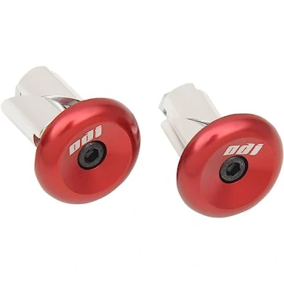 Abbildung von ODI Griffe Accessories Aluminium Endkappen, Rot, F71APR