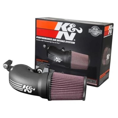 Abbildung von K&amp;N Kaltlufteinlass Kit: hohe Leistung, erhöht garantiert die PS Leistung: passend für 20012017 Harley Davidson (Fat Bob, Dyna Low Rider, Switchback, Softail Slim, Heritage, andere ausgewählte