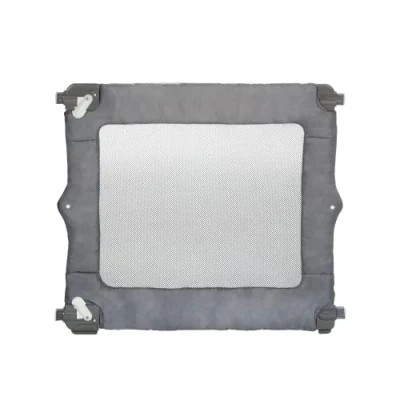 Abbildung von Safety 1st Travel Barrier, Reisetreppengitter, Klemmgitter, Babygitter auch für Hunde Geeignet, 6 Monate 2 Jahre, Dark Grey (dunkelgrau)