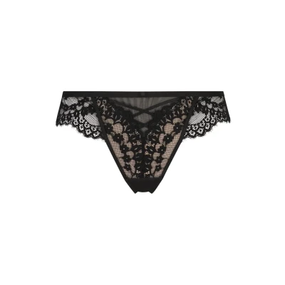 Abbildung von Hunkemöller String Daisy Schwarz