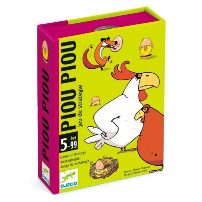 Abbildung von DJECO Spiel, Strategiespiel Piou Kartenspiel für die ganze Familie DJ05119