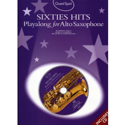 Abbildung von Guest Spot: Sixties Hits Playalong For Alto Saxophone